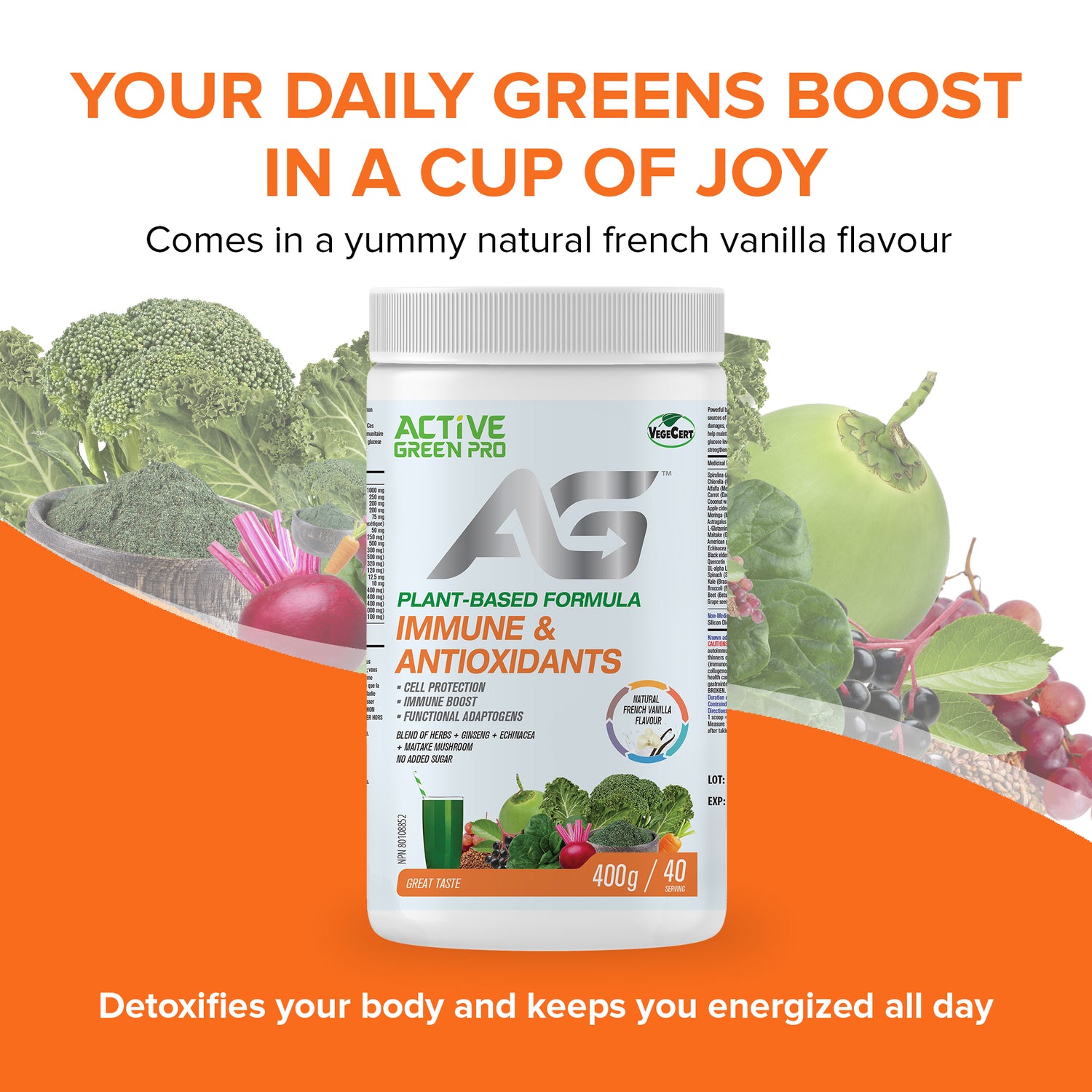 Active Green Pro Immune & Antioxidants
