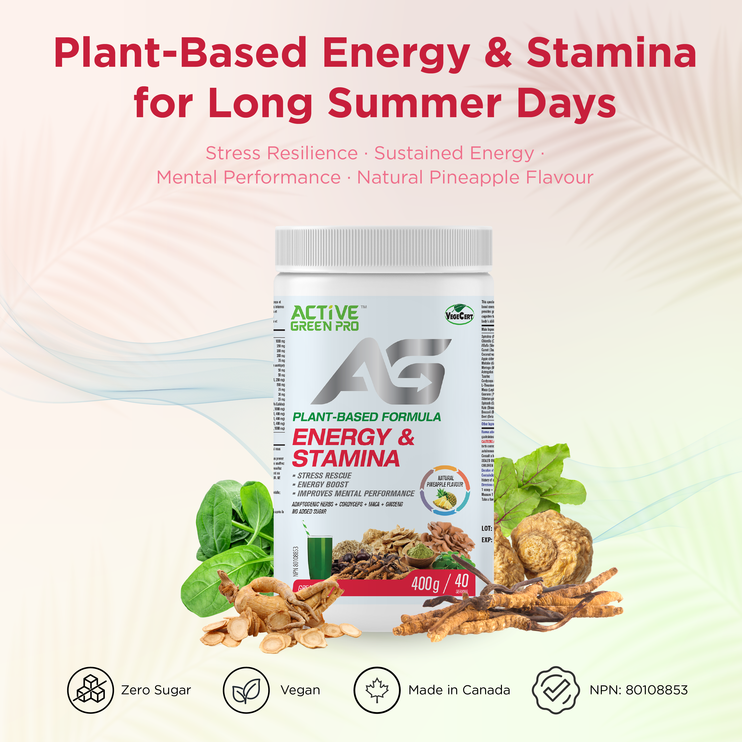 Active Green Pro Energy & Stamina