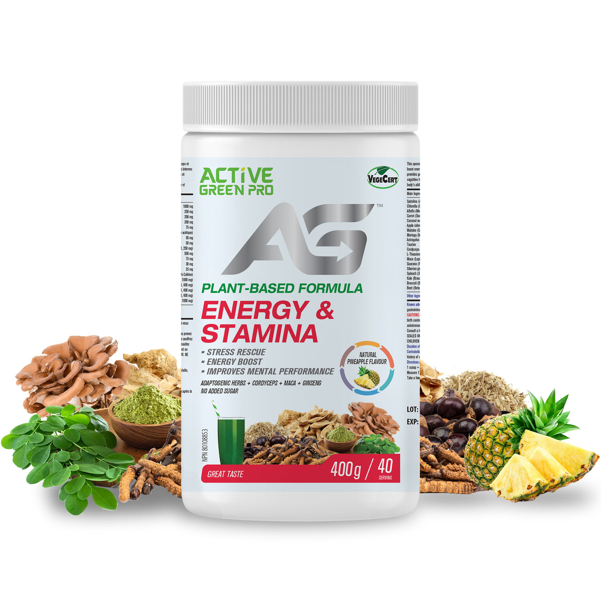 Buy Powder for Energy and Stamina Online Active Green Pro