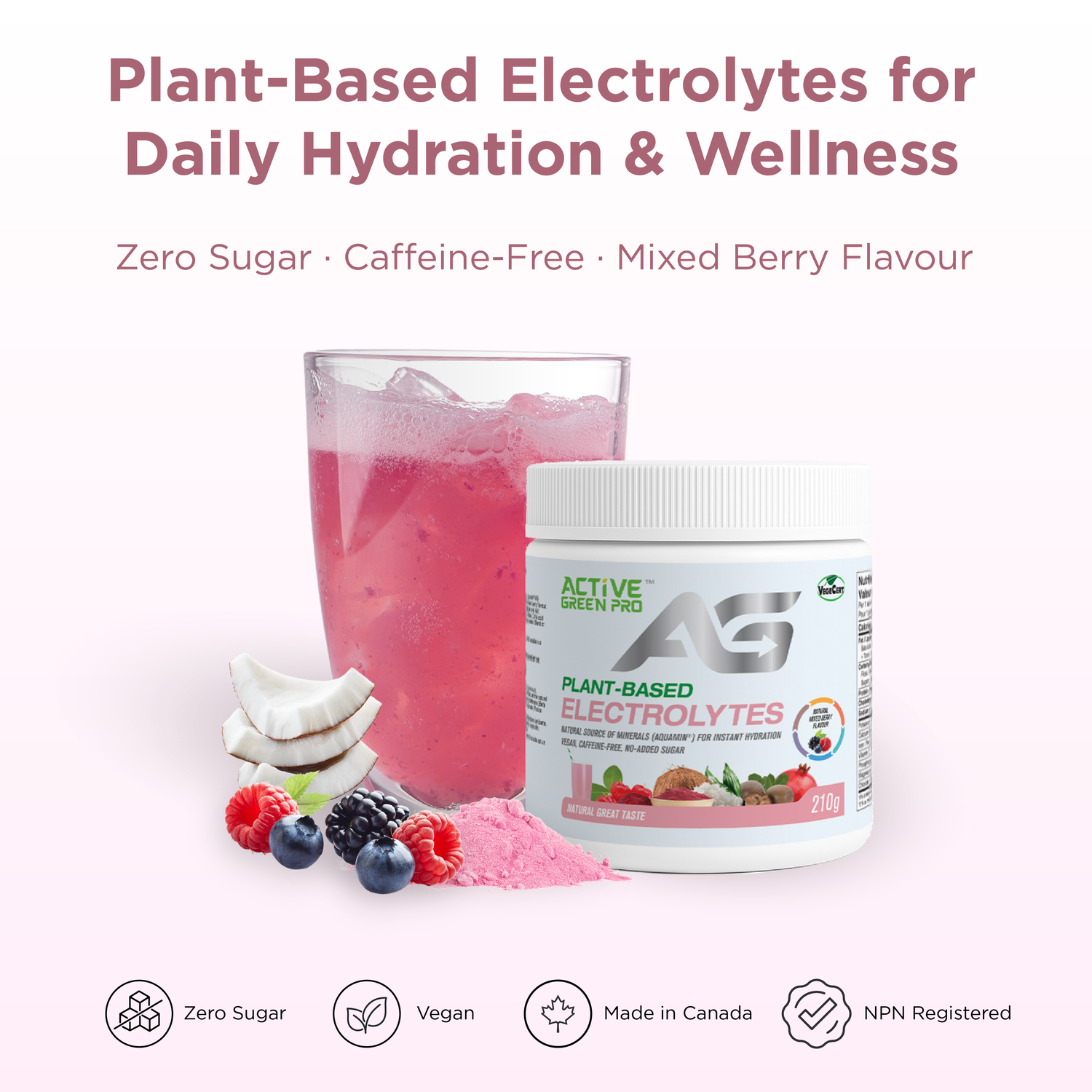 Active Green Pro Plant-Based Electrolytes