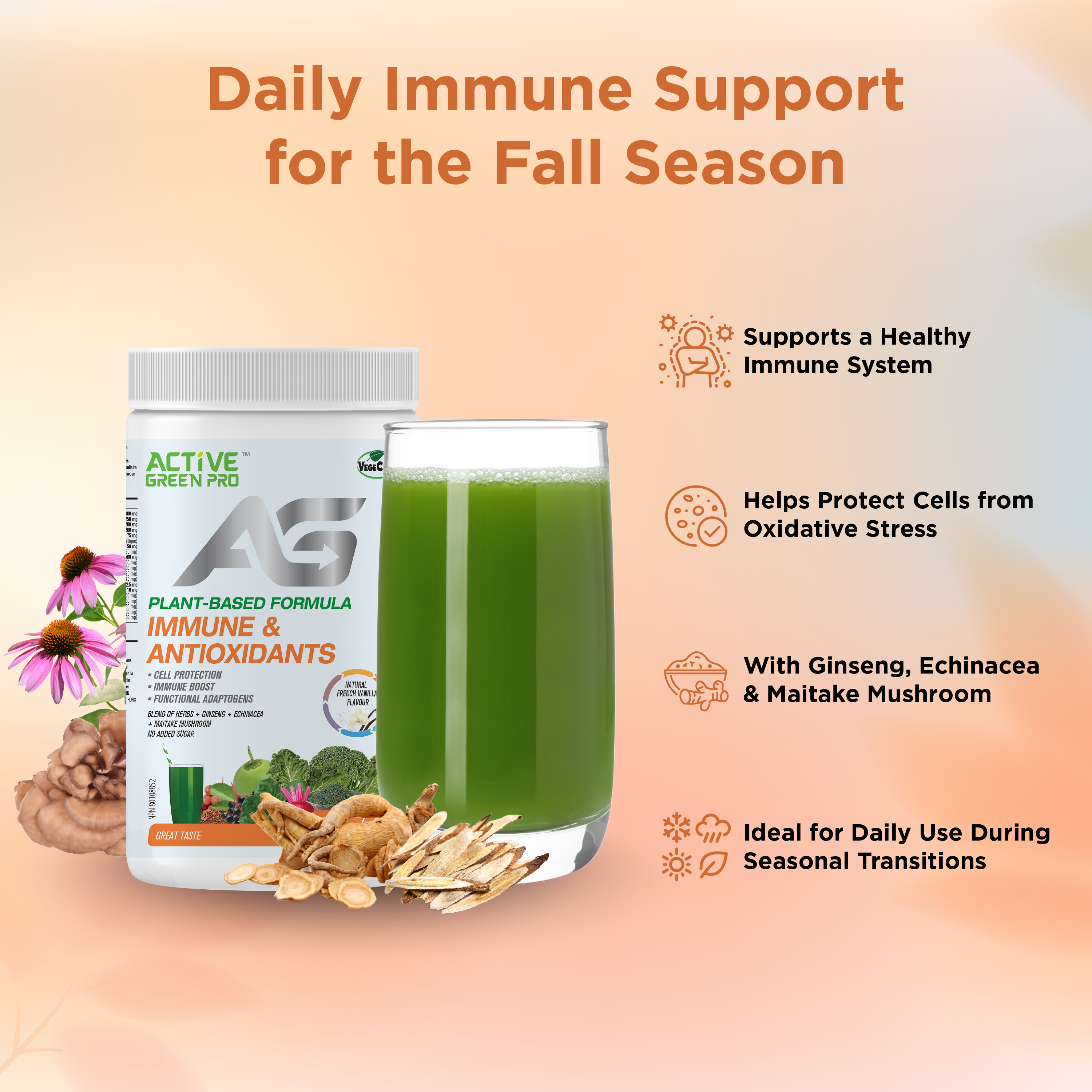 Active Green Pro Immune &amp; Antioxidants