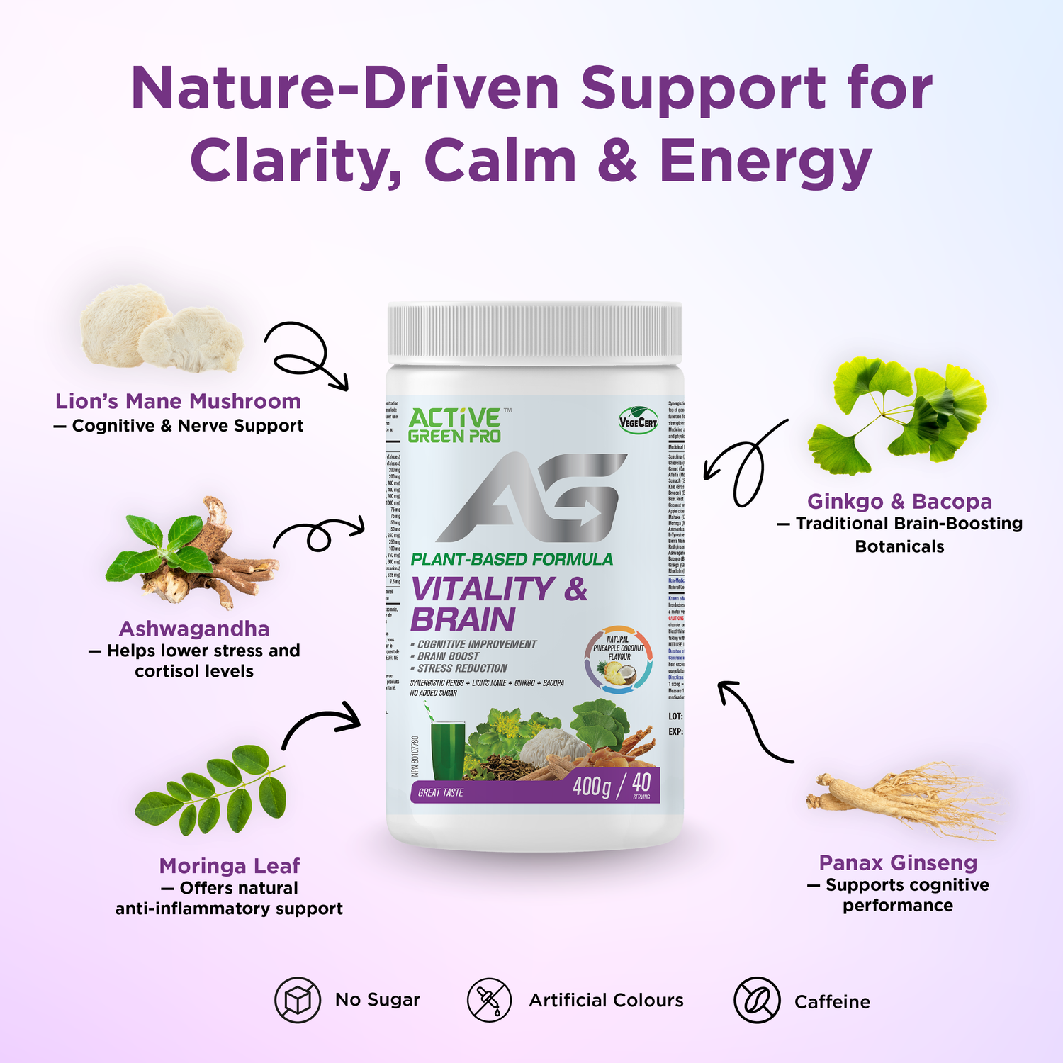Active Green Pro Vitality &amp; Brain