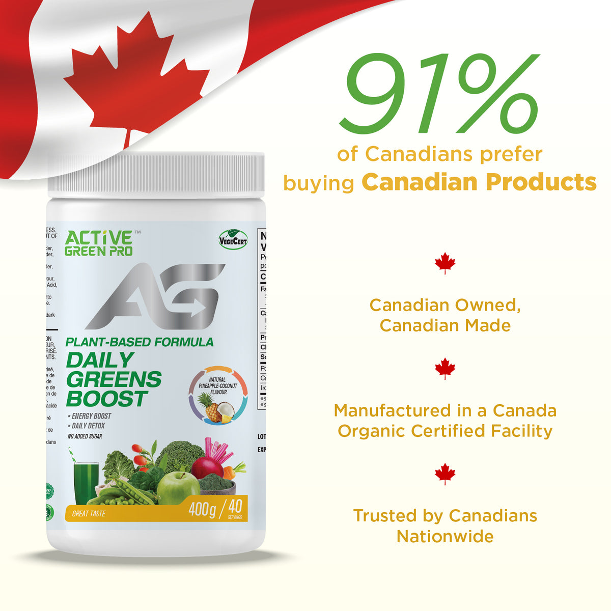 Active Green Pro Daily Greens Boost